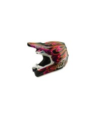 Troy Lee Designs SE5 ECE Carbon Helmet - Torched black-violet-gold