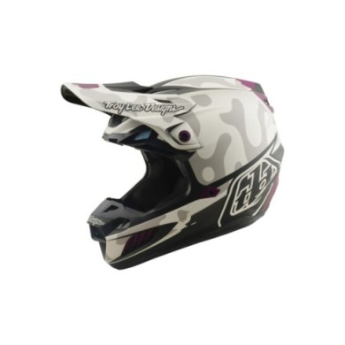 Troy Lee Designs SE5 ECE Composite Helmet - Myth beige-yellow