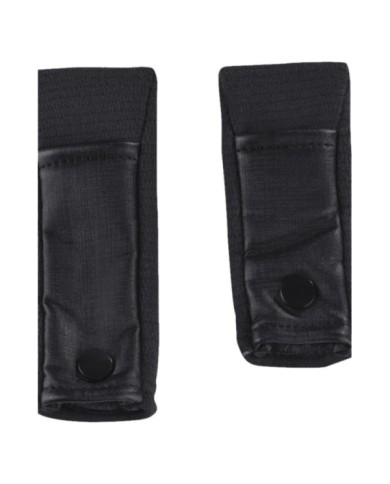 Troy Lee Designs D4 Chinstrap Covers - Solid noir