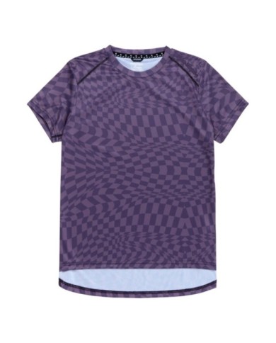 Troy Lee Designs Womens Lilium SS Jersey - Twisted Checkers violet