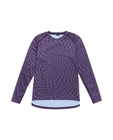 Troy Lee Designs Womens Lilium LS Jersey - Twisted Checkers violet