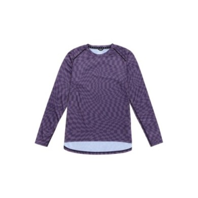 Troy Lee Designs Womens Lilium LS Jersey - Twisted Checkers violet