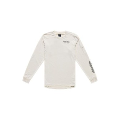 Troy Lee Designs Ruckus Ride Long Sleeve Tee - Art & Speed beige