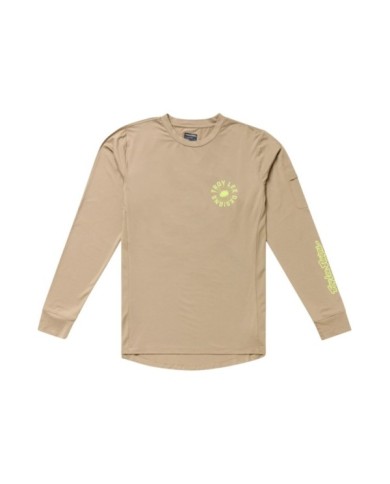 Troy Lee Designs Ruckus Long Sleeve Ride Tee - The Fuzz brun