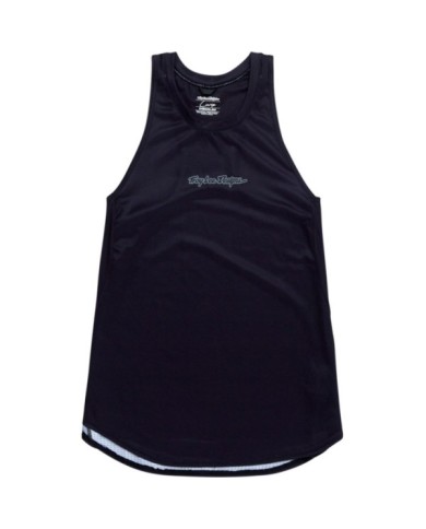 Troy Lee Designs Womens LUXE TANK - Solid noir