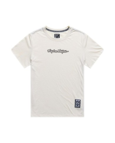 Troy Lee Designs Womens Lilium Ride Short Sleeve Tee - Signature beige
