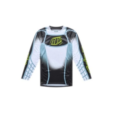 Troy Lee Designs GP PRO Jersey - Framework white-gray-blue