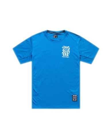 Troy Lee Designs Skyline Ride Short Sleeve Tee - One Eye blue