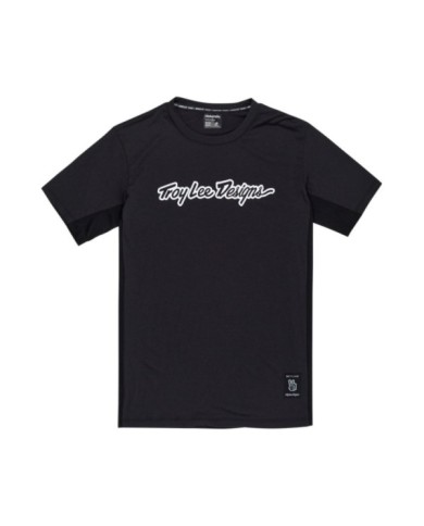 Troy Lee Designs Skyline Short Sleeve Ride Tee - Signature noir