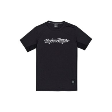 Troy Lee Designs Skyline Short Sleeve Ride Tee - Signature noir