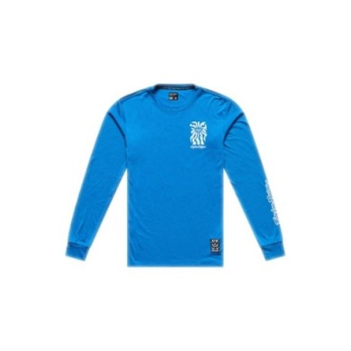 Troy Lee Designs Skyline Ride Long Sleeve Tee - One Eye blue