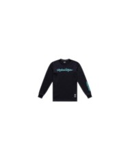 Troy Lee Designs Skyline Ride Long Sleeve Tee - Signature black-turquoise