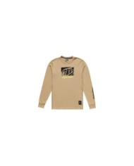 Troy Lee Designs Skyline Long Sleeve Ride Tee - Scrubbed brun