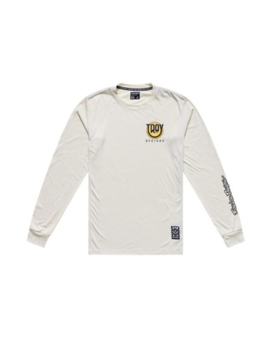 Troy Lee Designs Youth Skyline Ride Long Sleeve Tee - Happy beige