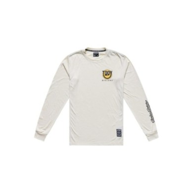 Troy Lee Designs Youth Skyline Ride Long Sleeve Tee - Happy beige