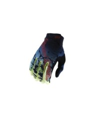 Troy Lee Designs Air Glove - Drip jaune-bleu