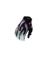Troy Lee Designs Air Glove - Overspray black-turquoise