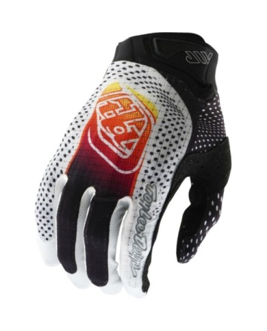 Troy Lee Designs Air Glove - Optic blanc-noir