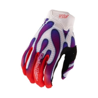 Troy Lee Designs Youth Air Glove - Overspray white-violet