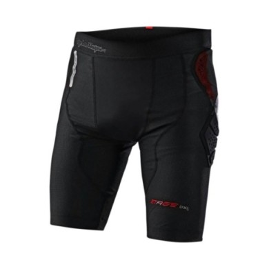 Troy Lee Designs Stage Ghost D30 Short Baselayer - Solid noir