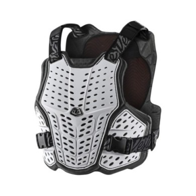 Troy Lee Designs Rockfight CE Flex Chest Protector - Solid blanc XS