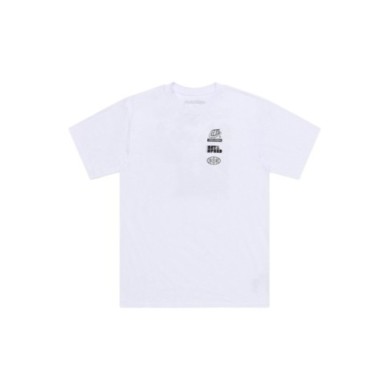Troy Lee Designs Short Sleeve Tee - Overload blanc
