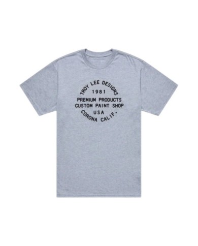 Troy Lee Designs Short Sleeve Tee - Imprint gray