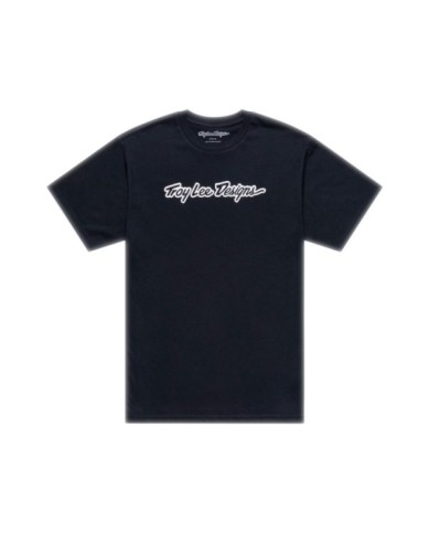 Troy Lee Designs Short Sleeve Tee - Signature noir