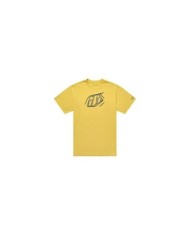 Troy Lee Designs Youth Short Sleeve Tee - Badge yellow