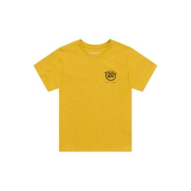 Troy Lee Designs Youth Short Sleeve Tee - Smiley jaune