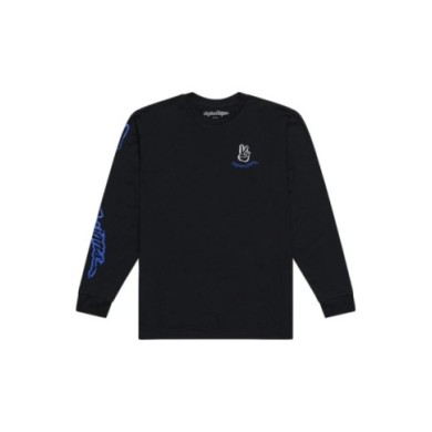 Troy Lee Designs Long Sleeve Tee - Peace Out noir