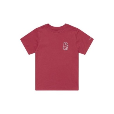Troy Lee Designs Womens Short Sleeve Tee - Peace Out bordeau