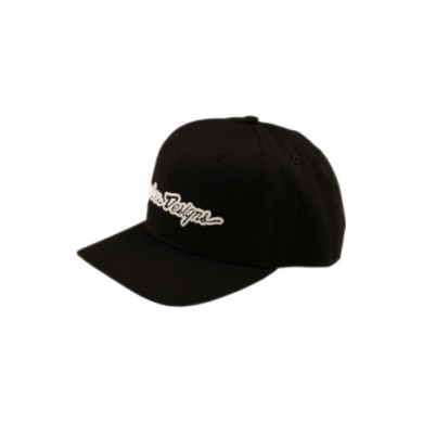 Troy Lee Designs Curved SnapbackHAT - Signature noir