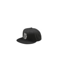 Troy Lee Designs Flat Bill Snapback - Peace noir