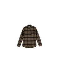 Troy Lee Designs Grind Flannel - YD Piaid vert