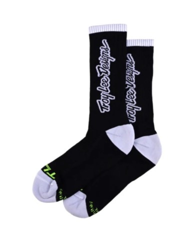 Troy Lee Designs Mens Performance Socks - Signature black S
