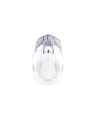 Troy Lee Designs Stage Stunt Visor - Pinstripe White