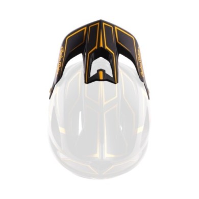 Troy Lee Designs Stage Stunt Visor - Pinstripe Black