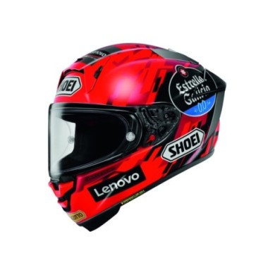 SHOEI Casque intégrale X-Spirit Pro Marquez 9 noir-rouge