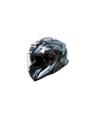 SHOEI Casque pliable Neotec 3 Fragments TC-2, noir-bleu-blanc