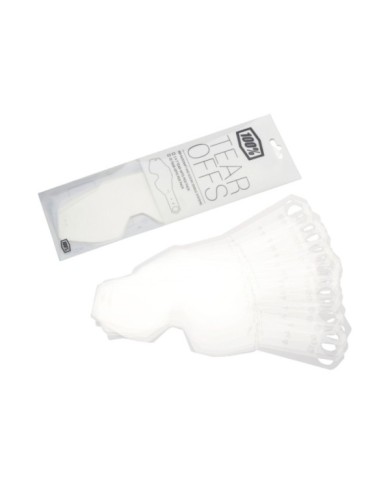 100percent Standard Tear-Offs - 50 Pk RC1 AC1 ST2