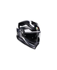 AGV Casque intégral K7 Glimpse noir mat gris blanc