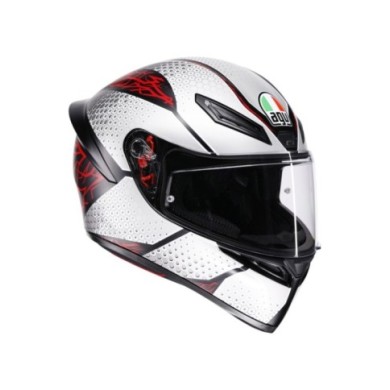 AGV Casque intégral K1 S Speedarmor gris mat orange