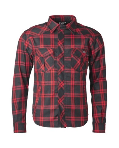 gms Chemise Jaguar Neo Man Noir-Rouge