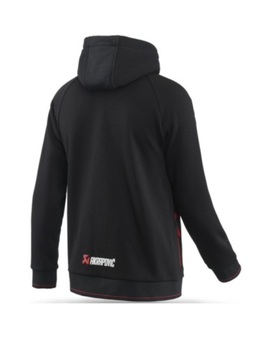 AKRAPOVIC Corpo Zip Hoodie Black