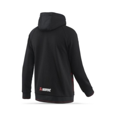 AKRAPOVIC Corpo Zip Hoodie Black