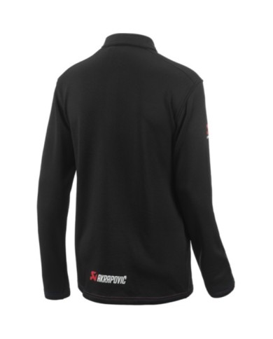 AKRAPOVIC Corpo Turtleneck Zip Black Men s noir