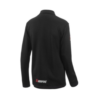 AKRAPOVIC Corpo Turtleneck Zip Black Men s noir