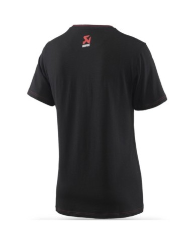 AKRAPOVIC Corpo T-Shirt Black Men noir
