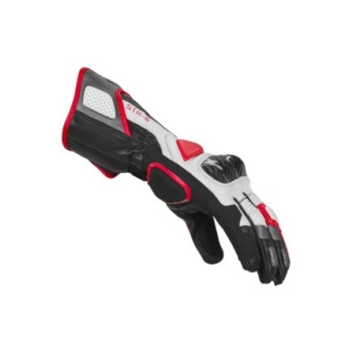 SPIDI Gants STR-6 noir-blanc-rouge